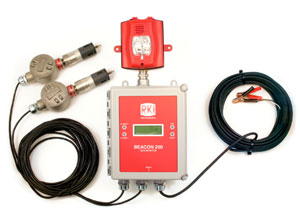 Beacon 200 H2S/LEL Drilling Rig Monitor